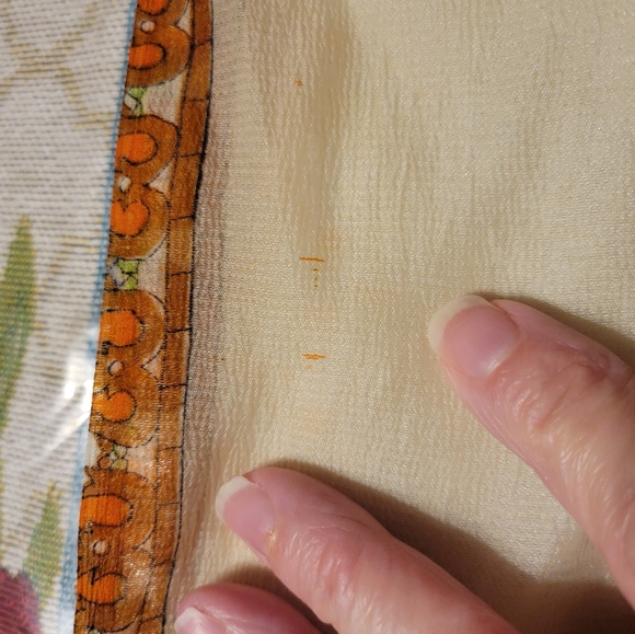 Vintage Colorful Bird Print Fabric - Picture 9 of 11